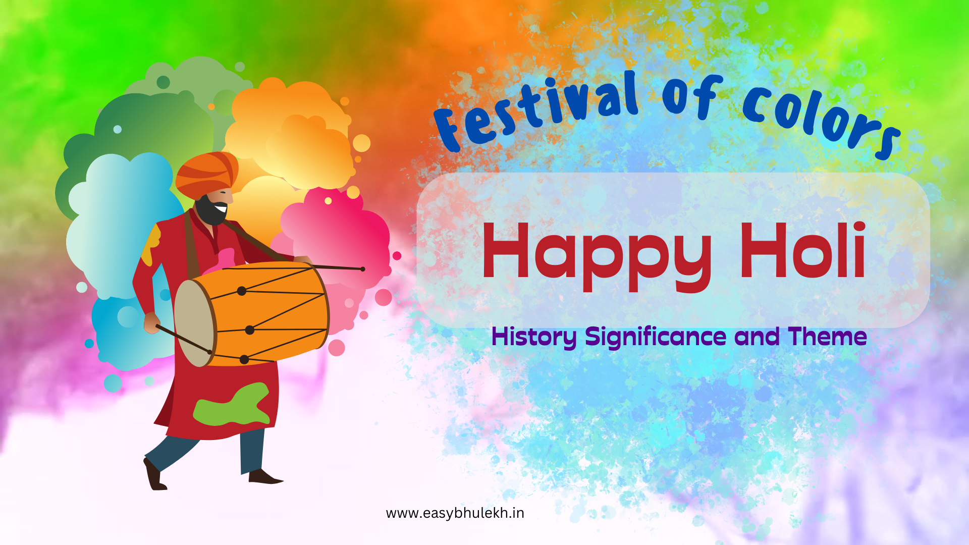 Holi History Significance and Theme