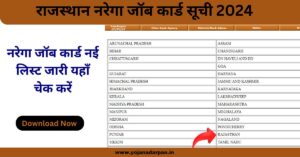 Rajasthan NREGA job Card List